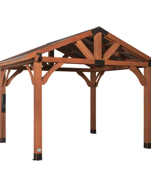 Backyard Discovery Brookdale 12 x 10 All Cedar Wooden Gazebo