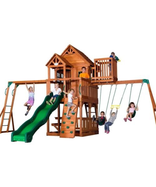 Backyard Discovery Skyfort II Swing Set
