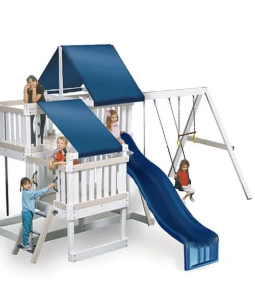 Congo Monkey Playsystem Adventurer Wooden Swing Set